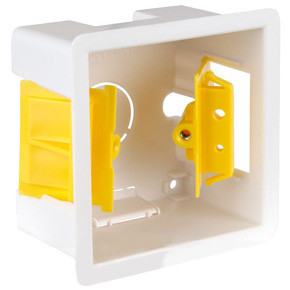 [008354] 1G Dry Wall Flush Box 74x74mm