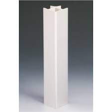 Corner for Plinth White Gloss 90° Solid