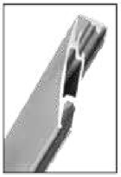 [002310] Al.Profile Decofix D Shape Anodized 2.8mt