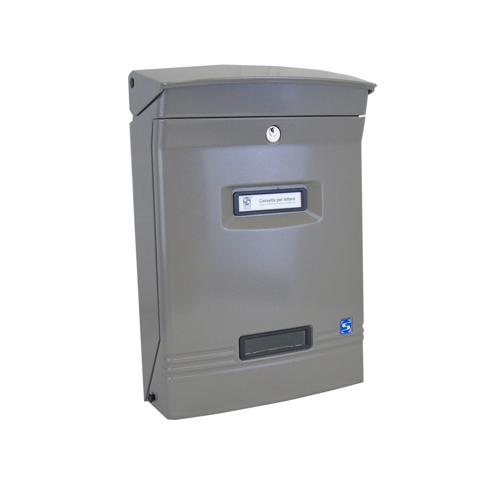 [003230] Letter Box Goiosa Metal Grey