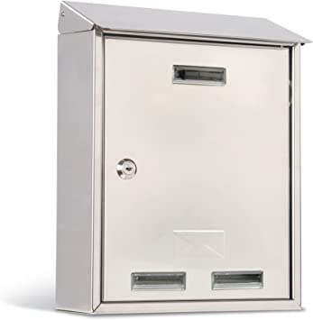 [002941] Letter Box Elios S/Steel 3100X/2