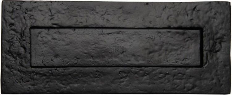 [006890] Letter Plate Black