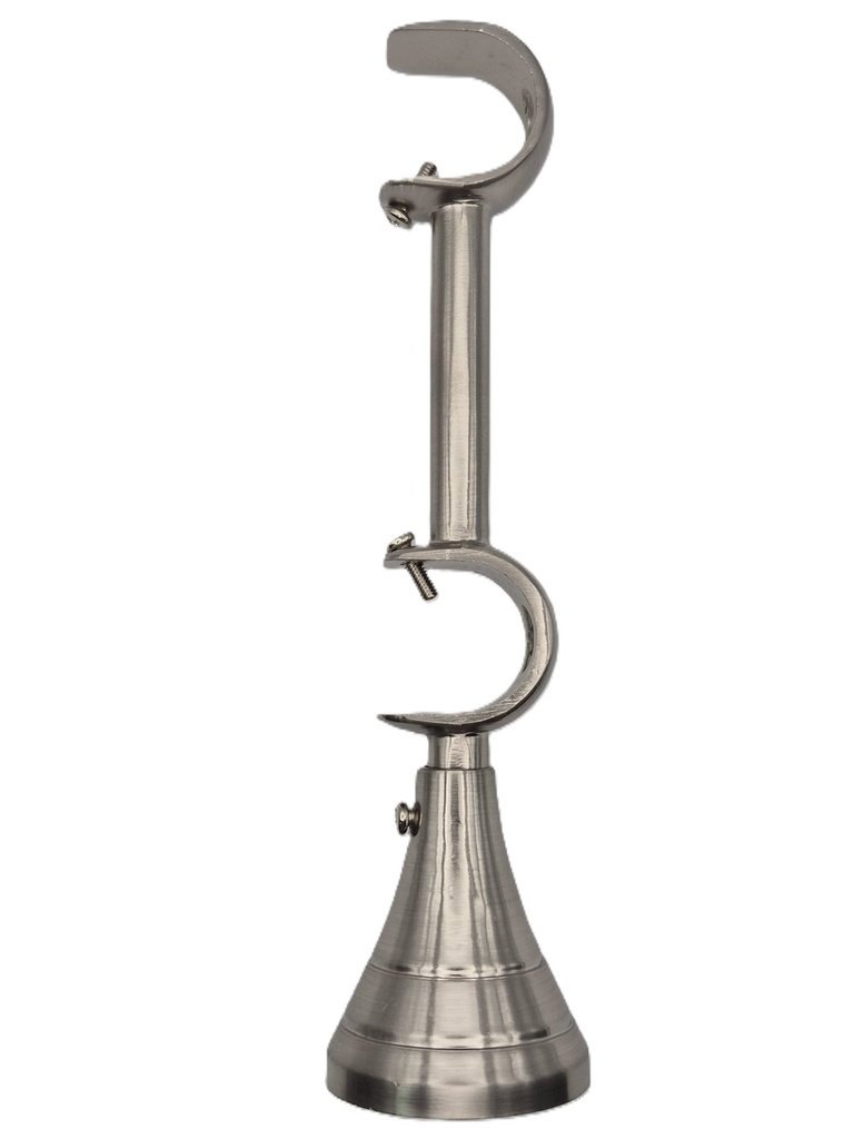 MUD Curtain Double Rail Holder 28mm S/S