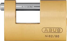 X - Abus Padlock Monoblock 82/90mm