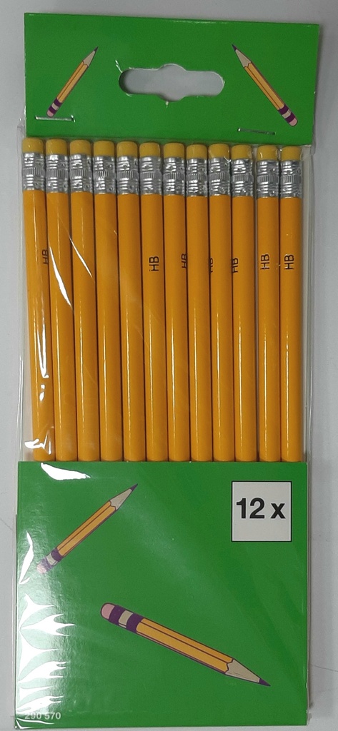 Pencil Pkt 12pcs