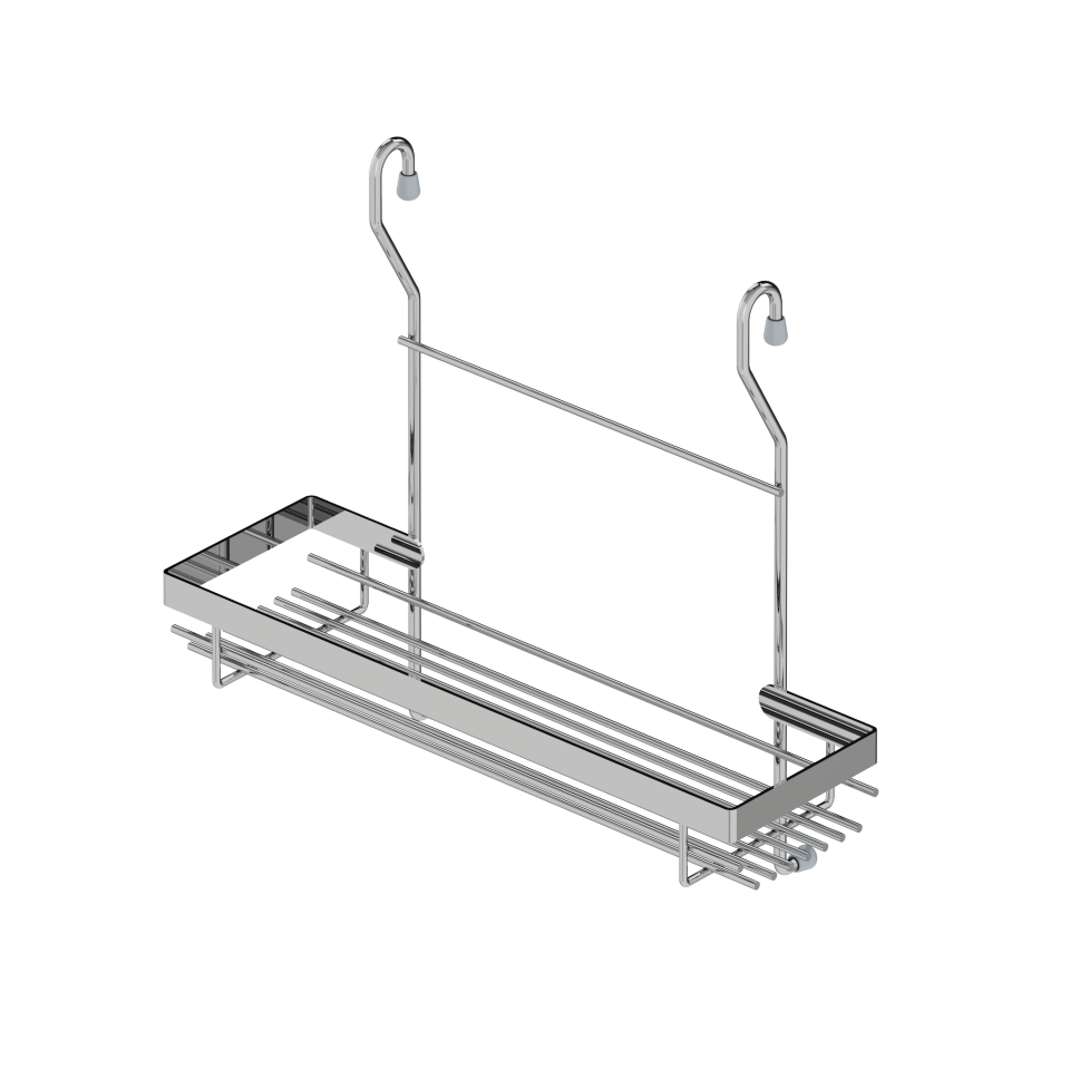 [003978] Classical Spice Set With 1 Small Shelf S4003 Chrome