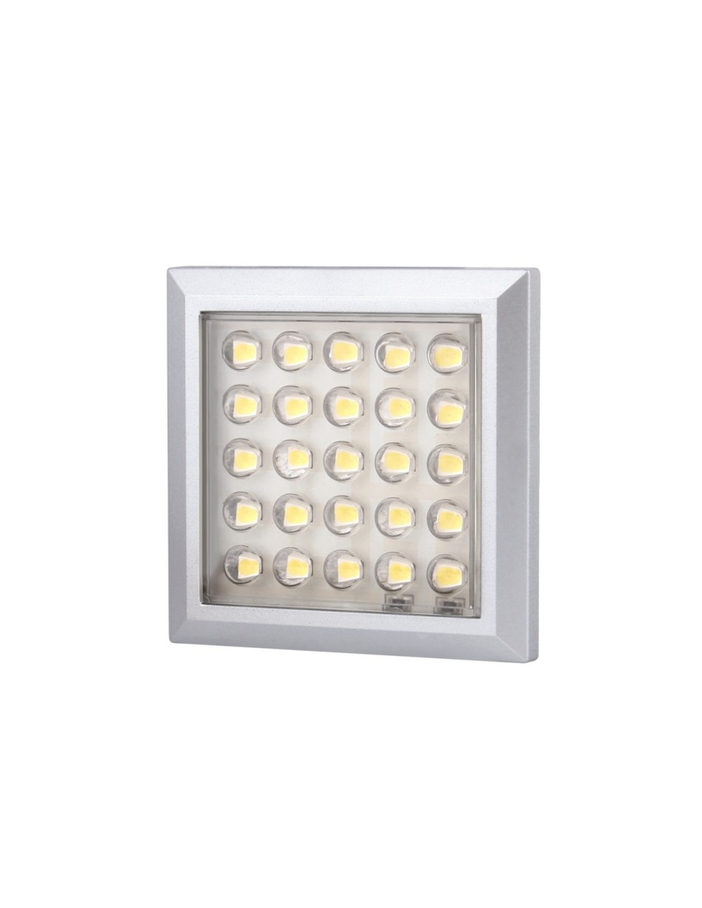 [007581] Square Led Downlight 2w Warm