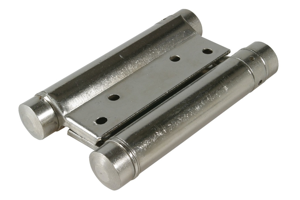 Double Spring Action Hinge Zinc 100mm