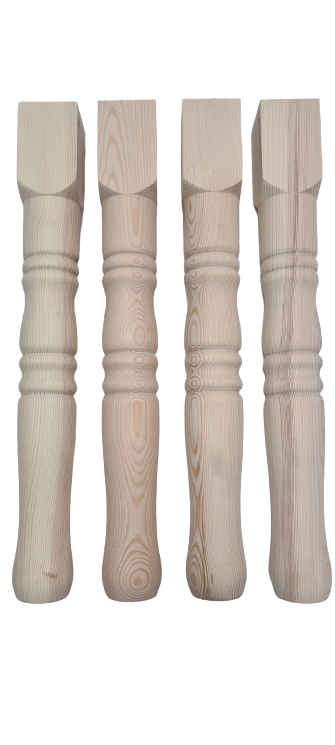 TABLE LEGS 4" WESTERN PINE