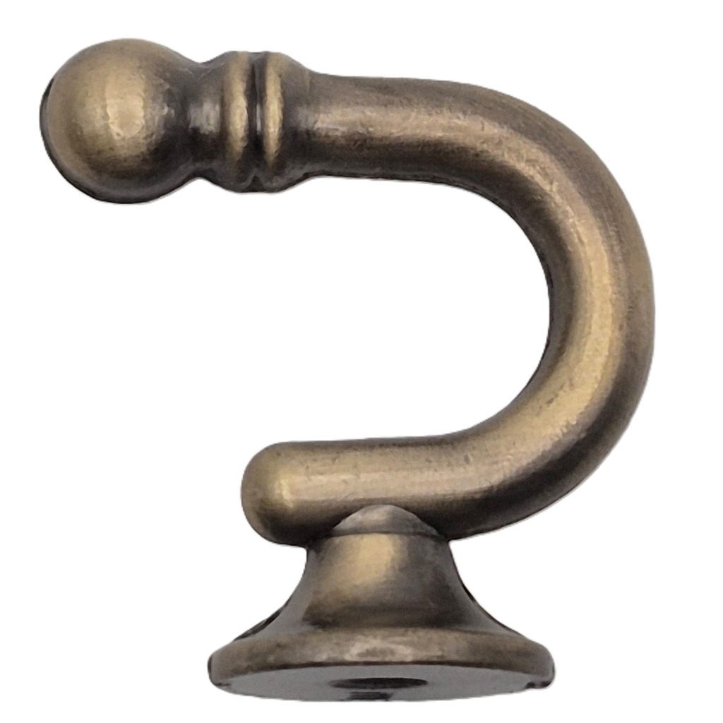 Tie Back Bronze One Hook Small