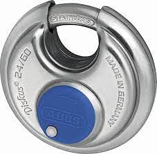 X - Abus Padlock Diskus S/Steel 24/IB/60
