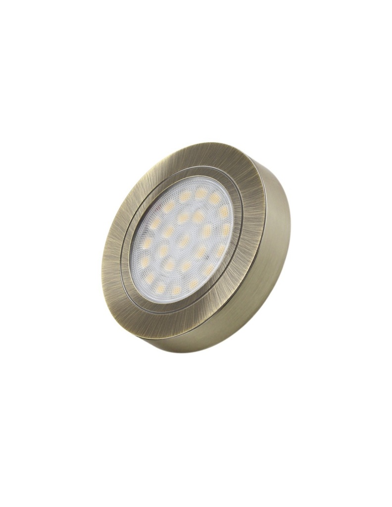 [008234] Round Led Downlight Bronze 2w Warm