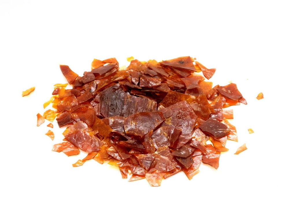 [001327] Shellac Flakes 100gr Lemon