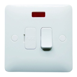 [007543] 1G 13AMP SWITCH WHITE with NEON