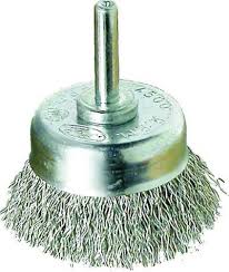 [006041] Cup Wire Brush 50mm x 6mm Shaft