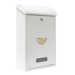 [002448] AMIG Letter Box 2 White