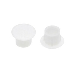 [001689] Plastic Plug 8mm White