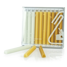 [008340] Borma Soft Wax No.110 Pearl White