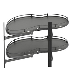 [000941] Secret Corner Anti-Slip 60cm R S3126 Anthracite