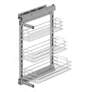 [001503] Bottle Holder 400mm L S2793 Chrome