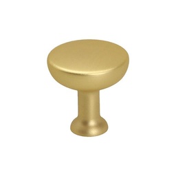 [001497] Knob Freya Matt An. Brass GU11
