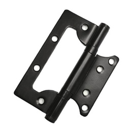 [001748] Lazy Hinge 4.0 x 2.5 Black