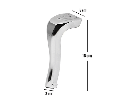 Leg Ayder Chrome 16cm