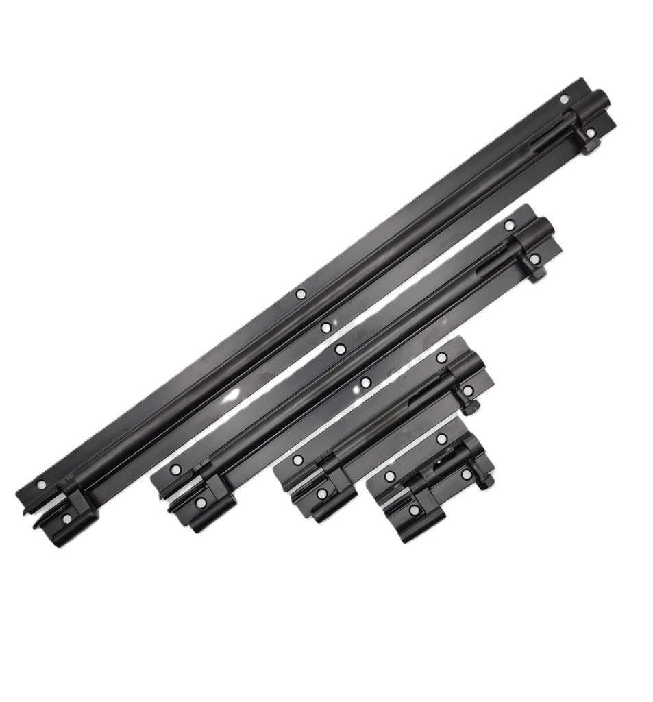 DB1040 Cranked Door Bolt  50mm Black