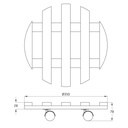 Rolling Platform - 35cm