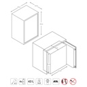 AMIG Safe Box Topsecure-S 35x25x25cm Grey