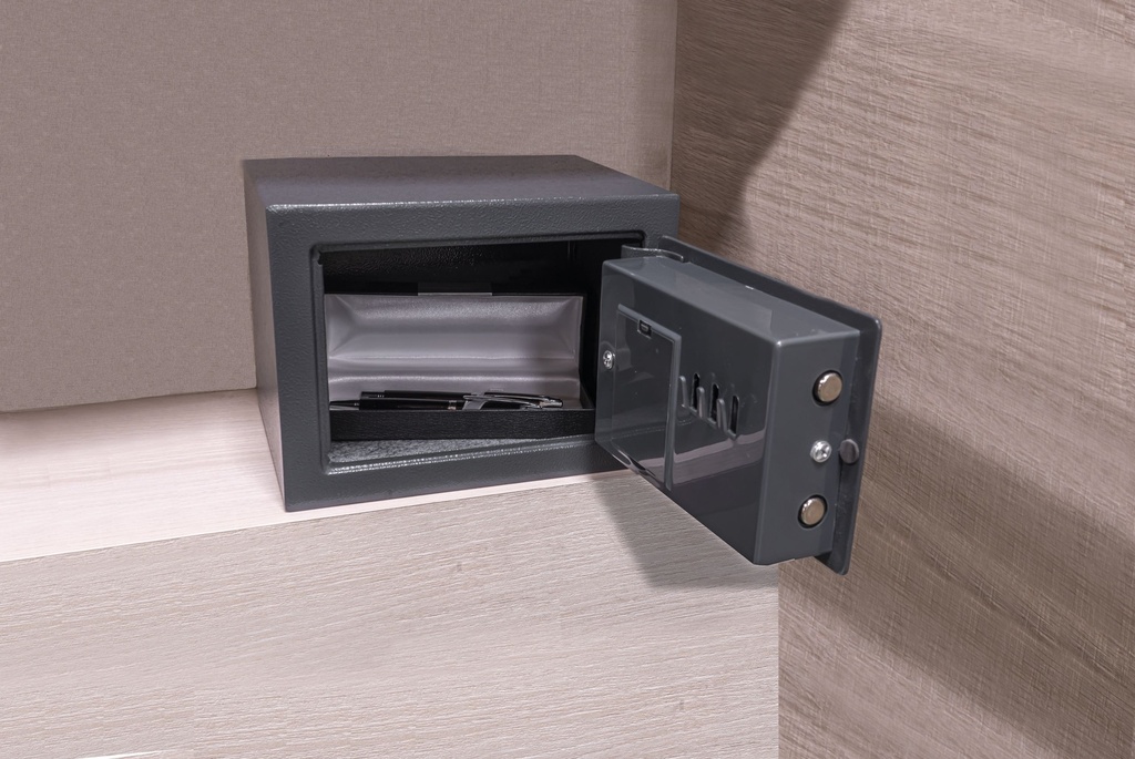AMIG Safe Box Topsecure-M 23x17x17cm Grey