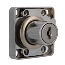 AMIG Furniture Lock 25mm Nickel
