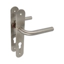 AMIG Handle Mod. 4LB Full Plate Stainless Steel