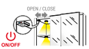 Sensor For LED - Sliding Door