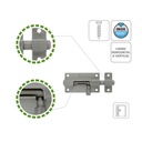 AMIG Barrel Bolt Mod.800 S/Steel 50mm