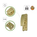 AMIG Cremonese Handle Brass Plated