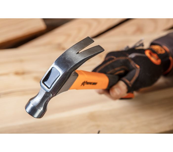 Claw Hammer 450g Fiberglass Handle