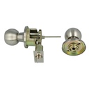 AMIG KnobSet Entrance 610 Satin Nickel