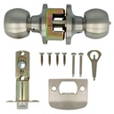 AMIG KnobSet Private 612 Satin Nickel