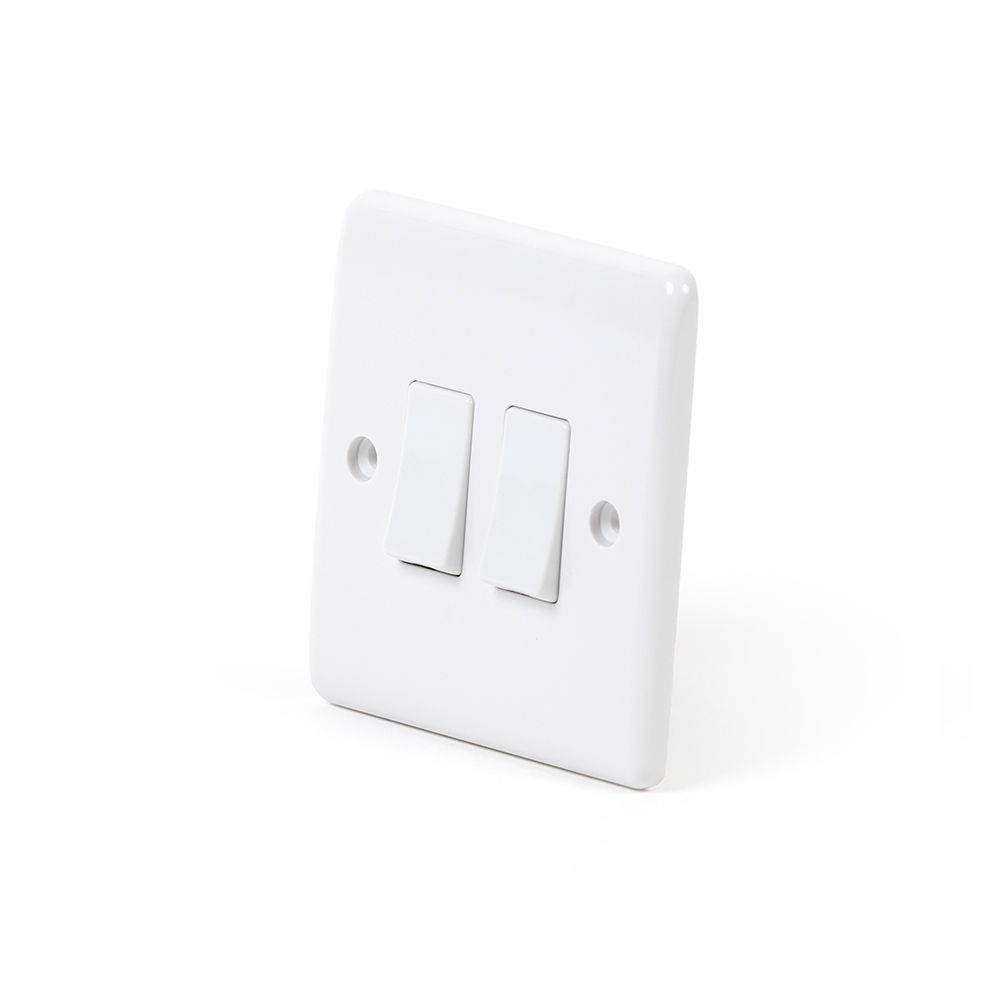 2 Gang - 2 Way Switch