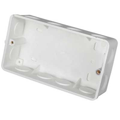 2G Flush Box 134.3x74mm