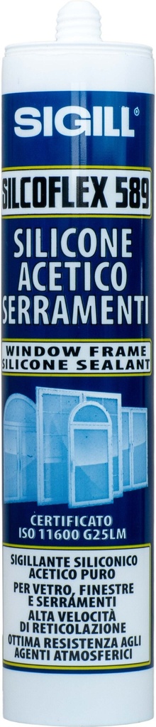 [007857] Sigill Silicone Solvent Free Clear 300ml