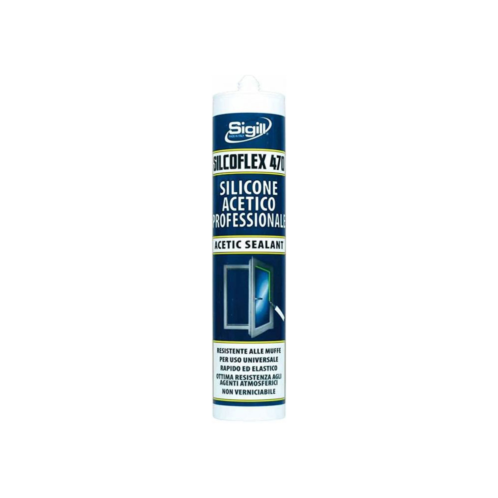 [008062] Sigill Silicone Silcoflex 450 White 280ml