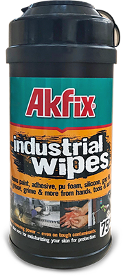 Akfix Industrial Wipes 75pcs Tube