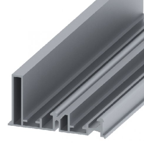 [007756] ALFA Aluminium Rail 5mt KIT