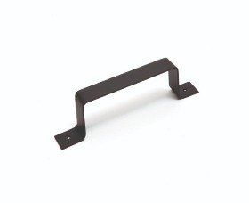 Barn Door Handle Black 196mm
