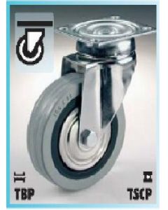 [000825] Castor H/duty TBP100 - H-135mm