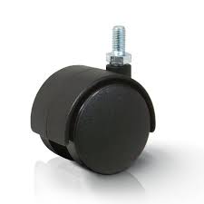 Castor wheel CF45 M8x15 Black