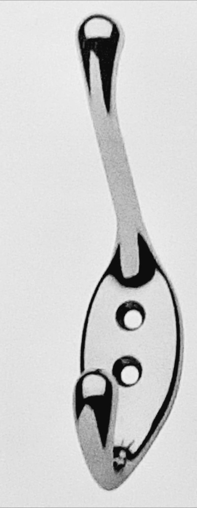 CLOTHES HANGER SATIN DOUBLE 1182