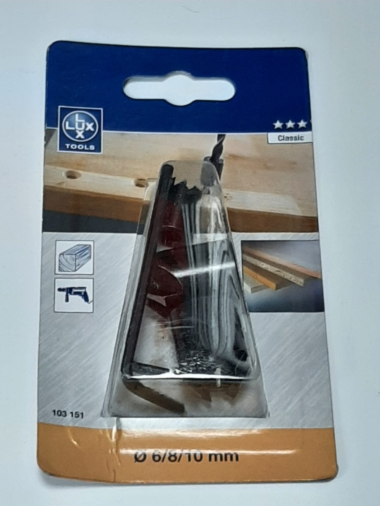 Countersunk Drill Set 6, 8, 10mm